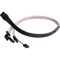 Silverstone SST-CPS03 Mini-SAS naar SATA kabel, Interne kabel (PC)