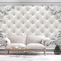 Karo-art Fotobehang - Klassieke lederlook