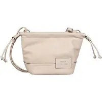 Tom Tailor Schoudertas Carmen Cross Bag Cream-White Wit Veelkleurig