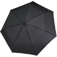 Doppler Paraplu Fiber Magic Select Black Zwart