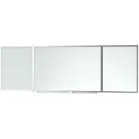 Ivol Meervlaksbord / inklapbaar whiteboard - 5 zijdes - Emaille - 100x150 c