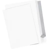 Eurokuvert Witte enveloppen, C4 (229 x 324 mm), 100 g/m², zonder venster, klevend, 250 stuks
