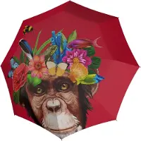 Doppler Paraplu Modern.Art Magic Mini Flower Monkey Veelkleurig
