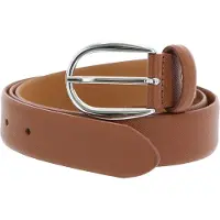 Vanzetti Leren Riem Classics 30mm Cambered Leather Belt W80 Cognac Bruine