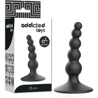 Addicted toys | Anal Sexual Plug 10cm Black | Sex Toy | Buttplug | Sex Toy for Man | Sex Toy for Couples