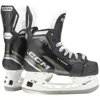 CCM Tacks AS 570 IJshockeyschaatsen Senior Zwart - Zilver - Grijs 39