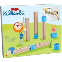 Haba Kullerbü Knikkerbaan - Uitbreidingsset - Hoge zuilen