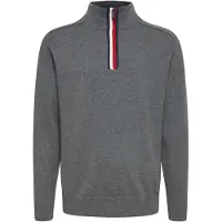 FQ1924 Trui 'Kyle' nachtblauw / grijs / rood / wit