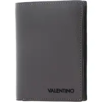 Valentino Leren Kaarthoes Chico Wallet Fango Grijs