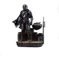 Iron Studios - BDS Arts Scale 1/10 - The Mandalorian - Din Djarin en Grogu Statue 21cm