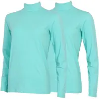 Campri 2-Pack - Skipully - Wintersportpully - Dames - Aruba blue (542) - maat 3XL