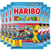 Haribo 6x Kindermix Uitdeelzakjes 375 gr