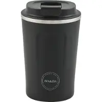Aya & Ida AYA&IDA - CUP2GO - thermosbeker - koffiebeker - coffee to go - reisbeker - meenemen - 380ml - MATTE BLACK