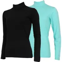 Campri 2-Pack - Skipully - Wintersportpully - Dames - Black/Aruba blue (613) - maat XXL