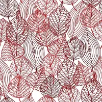 Crearreda Muurstickers 3D Leaves - schuimstickers