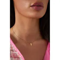 Yehwang Ketting Amsterdam Huis - Grachtenpand - Dames en Heren - Goudkleurig - Stainless Steel