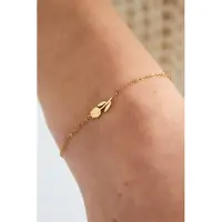 Yehwang Armband met tulp - Amsterdam - Goudkleurig - Stainless Steel