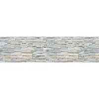 Crearreda Muursticker Backsplash Grey Stones 45 X 180 Cm Pvc Grijs