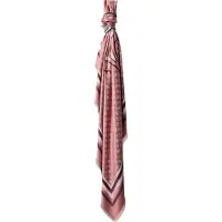 GUESS Sjaal Kefiah Scarf 135X135 Orange Lichtrood