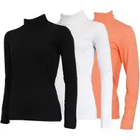 Campri 3-Pack - Skipully - Wintersportpully - Dames - Black/White/Salmon (653) - maat XXL