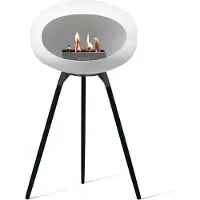 Le Feu Ground Wood - White/Black/Black - 79cm