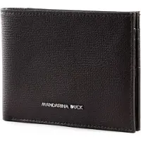 Mandarina Duck Leren Kaarthoes Mellow Urban Wallet Mole Donkerbruin