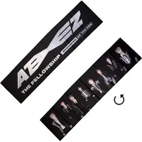 Rock Off ATEEZ - Fellowship Beginning Of The End Textiel Poster - Zwart
