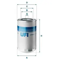 Ufi 24.063.00 Brandstoffilter