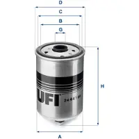 Ufi 24.441.00 Brandstoffilter