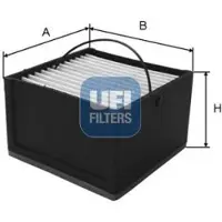 Ufi 26.059.00 Brandstoffilter