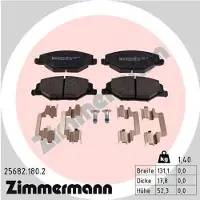 ZIMMERMANN 25682.180.2 Remblokken