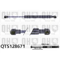 Quinton Hazell QTS128671 Gasveer motorkap