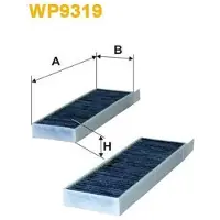 WIX FILTERS WP9319 Interieurfilter