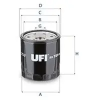 Ufi 23.721.00 Oliefilter