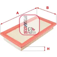 Sofima S 3440 A Luchtfilter
