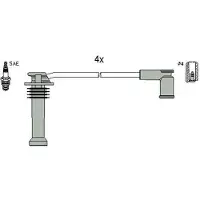 HÜCO 134988 Bougiekabels