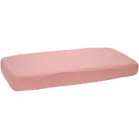 Little Dutch Hoeslaken - Maat Wieg - Hoeslaken Wieg Meisjes - Pink Blush, Roze - Pure