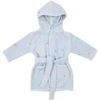 Little Dutch Badjas - Blauw - Maat 86/92 - Forest Friends