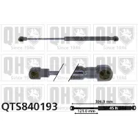 Quinton Hazell QTS840193 Gasveer achterklep