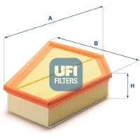 Ufi 30.349.00 Luchtfilter