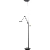 Highlight Klassieke leeslamp Roma zwart Ø 23cm