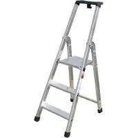 Kelfort Semi-bordestrap 3-treden 1,37M hoog aluminium