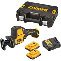 DeWalt DCS312D2 Compacte accu reciprozaag 12V XR 2.0Ah in TSTAK