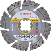 Bosch X-lock Expert Multimaterial 115x2.2x12 Mm Diamantdoorslijpschijf