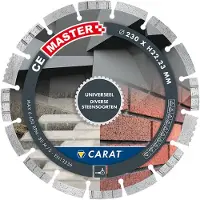 Carat Diamantzaagblad Ce 125x22 Universeel Dry