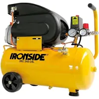 Ironside Mobiele compressor 24L - 8B - 1881103