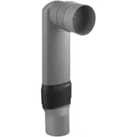 Best design Pvc ruimtebesparende verloopbocht "vario" verticaal 90/90 no: 3950