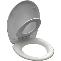 Schutte WC-Bril 82940 FAMILY WHITE - Duroplast - Soft Close - Afklikbaar - Geïntegreerde Kinderzitting - Gelakt - Wit