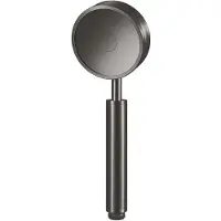 Qisani Handdouche Flow Rond Los Geborsteld Gun Metal