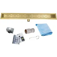 Boss & Wessing Douchegoot BWS Colorato Compleet Goud (Alle Maten)